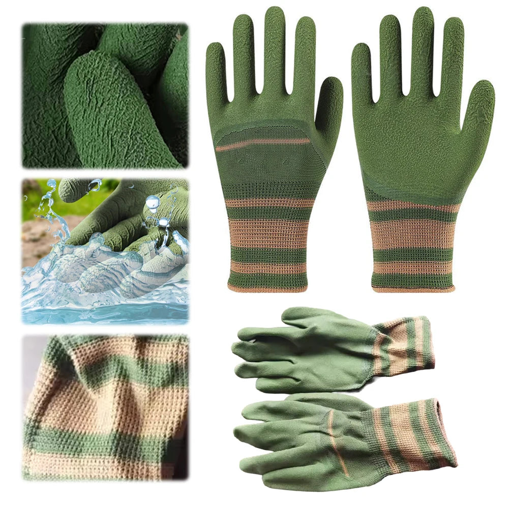 1/2pairs Gardening Gloves Thorn Proof Rose Pruning Garden Glove Protection Glove Rose Gloves for Cactus Rose and Blackberry