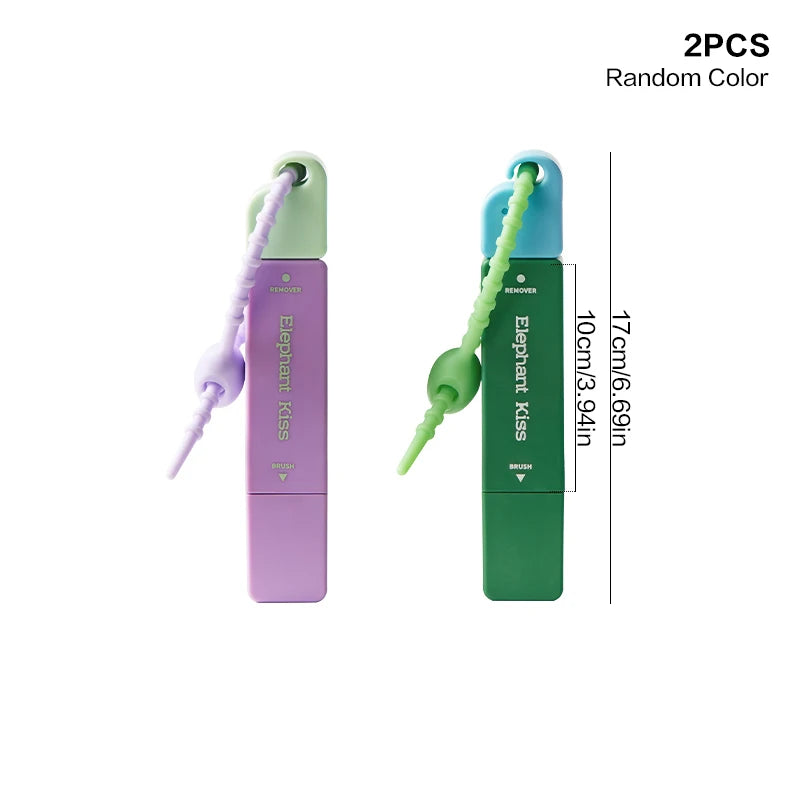 Portable Clothes Stain Remover Pen 3-Second Stain Remover Pen Double Head Stain Treater Bleach Pen Water Free Mini Cleaning Tool