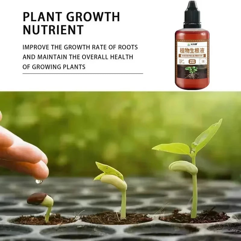 1Pcs Fast Rooting Stimulator Plant Rapid Rooting Agent Root Stimulator for Plants Root Supplement for Houseplant Garden Supplies