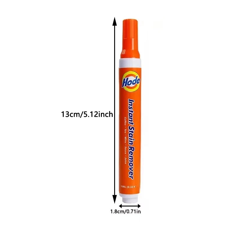 New 1/3pcs No-wash Portable Stain Remover Pen Portable Travel-Friendly Works on Food & Drink Stains Multipurpose Bleach Pen