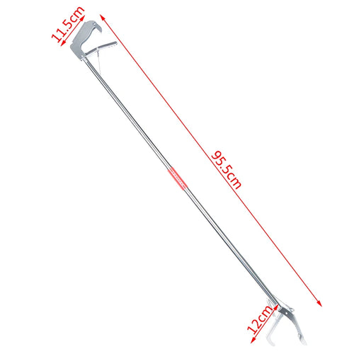 1.2m Foldable Stick Easy Reach Pick Up Tool Foldable Garbage Clip