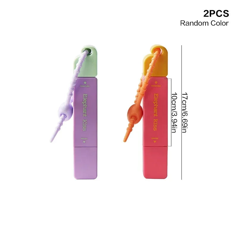 Portable Clothes Stain Remover Pen 3-Second Stain Remover Pen Double Head Stain Treater Bleach Pen Water Free Mini Cleaning Tool