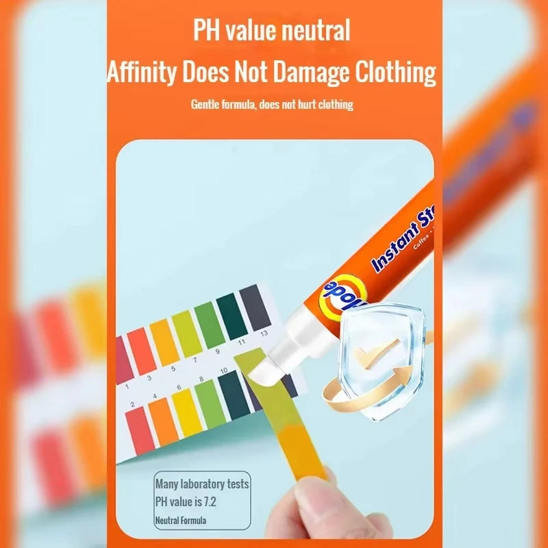 New 1/3pcs No-wash Portable Stain Remover Pen Portable Travel-Friendly Works on Food & Drink Stains Multipurpose Bleach Pen
